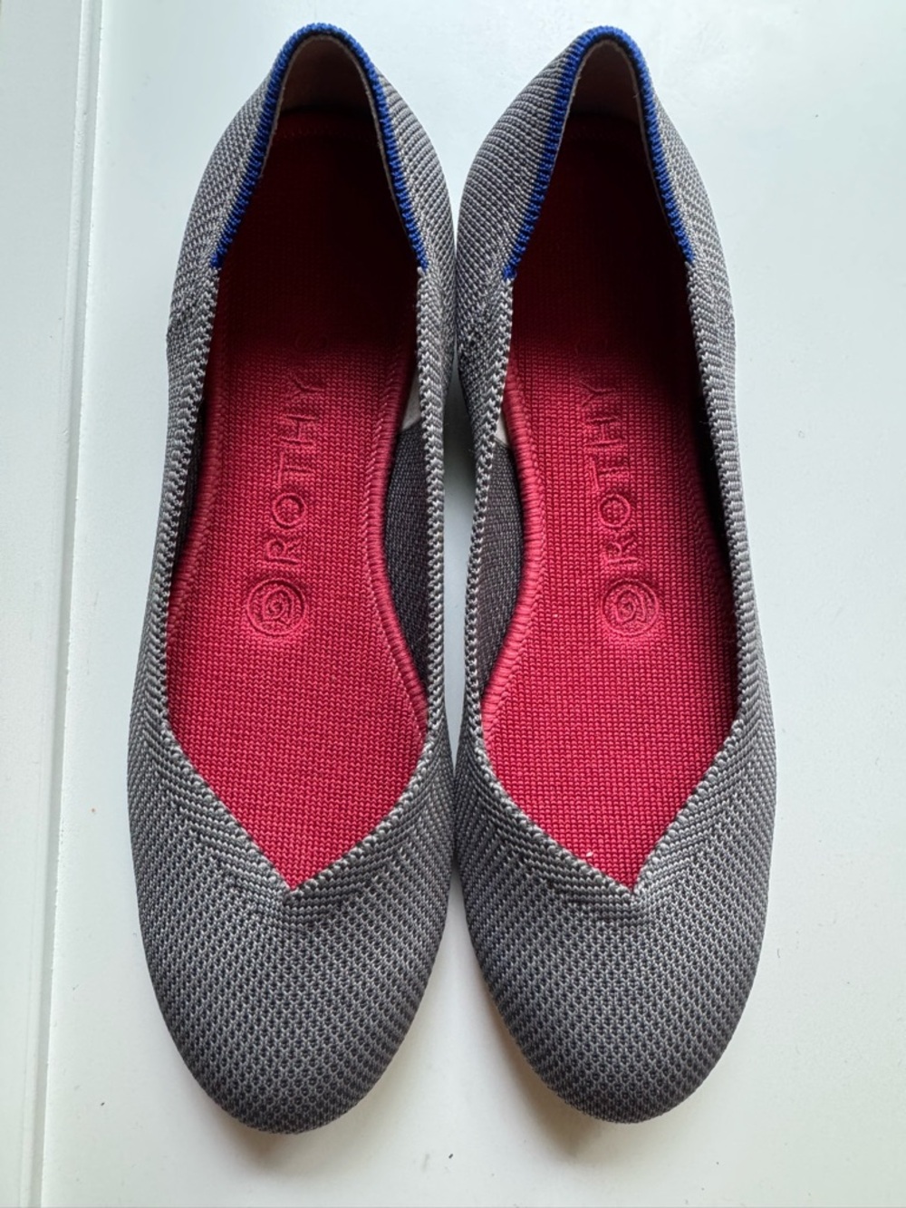 Rothy's Charcoal Ballet Flat